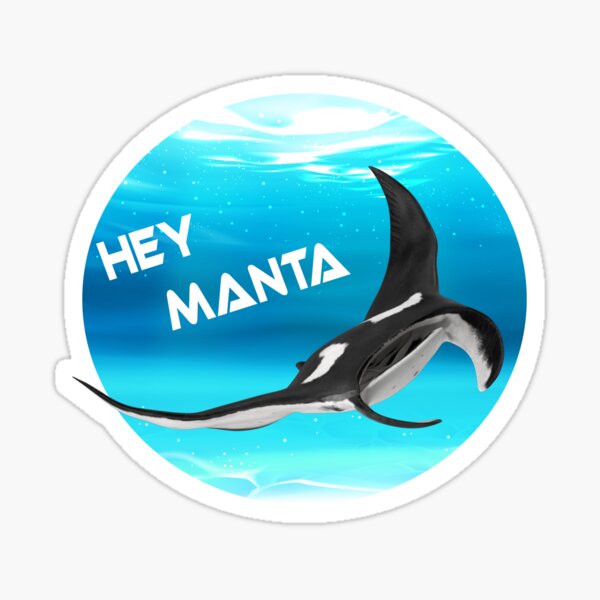 Item preview, Hey Manta designed and sold by DELMEO.