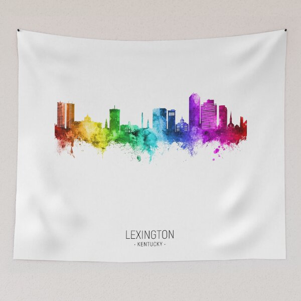 Item preview, Lexington Kentucky Skyline designed and sold by ArtPrints.
