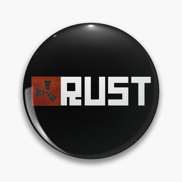 Rust Pins and Buttons Redbubble