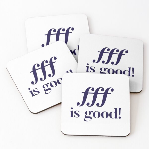 Item preview, fff is good! (Navy) designed and sold by FullTrombone.