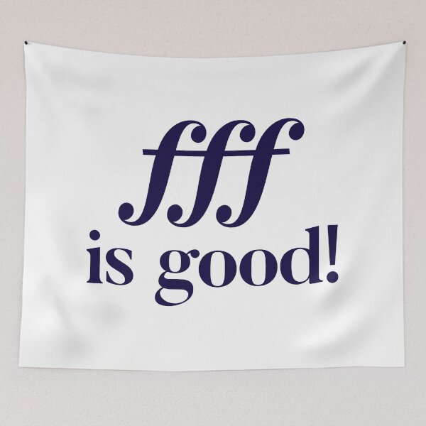 Item preview, fff is good! (Navy) designed and sold by FullTrombone.