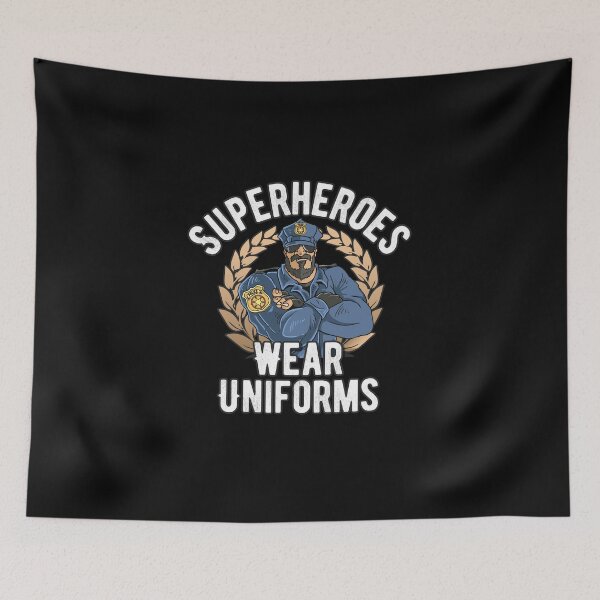 Item preview, Superheroes wear Uniforms designed and sold by Cutebutfunny.