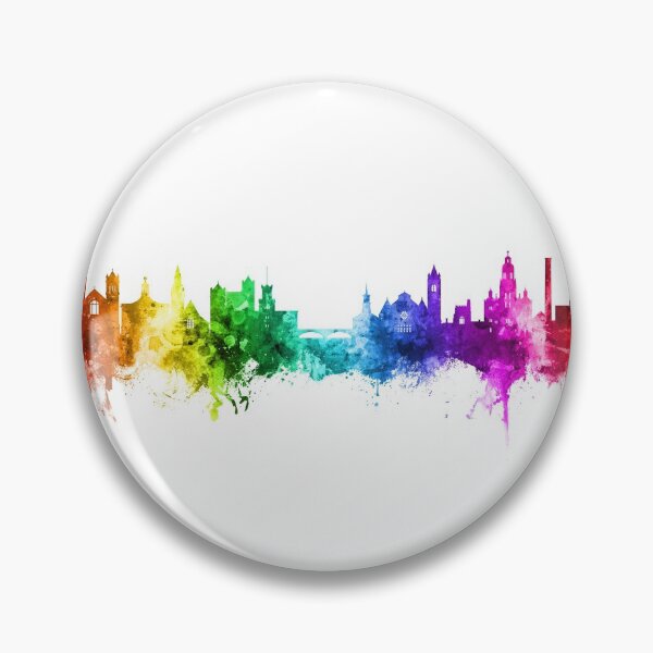 Item preview, Nashua New Hampshire Skyline designed and sold by ArtPrints.