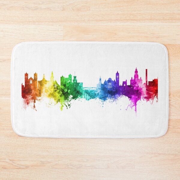 Item preview, Nashua New Hampshire Skyline designed and sold by ArtPrints.