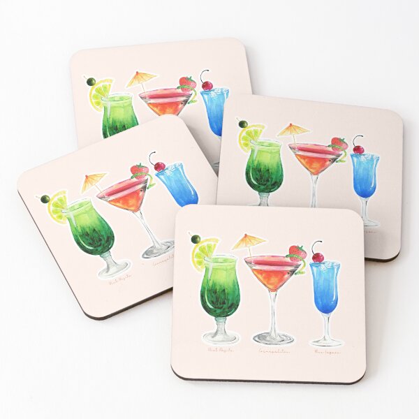 Item preview, TROPICAL COCKTAILS  designed and sold by Arti Rajput.