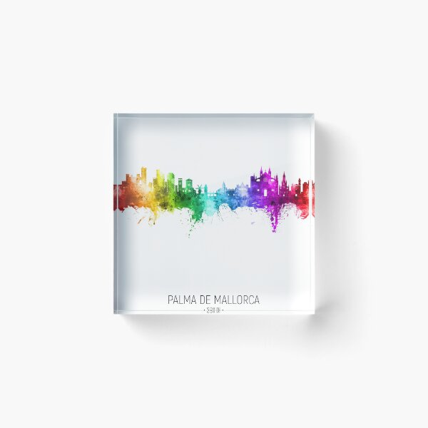 Item preview, Palma de Mallorca Spain Skyline designed and sold by ArtPrints.