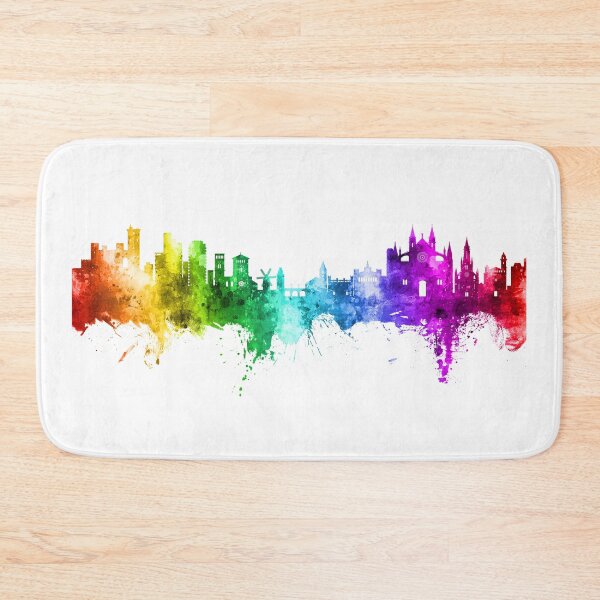 Item preview, Palma de Mallorca Spain Skyline designed and sold by ArtPrints.