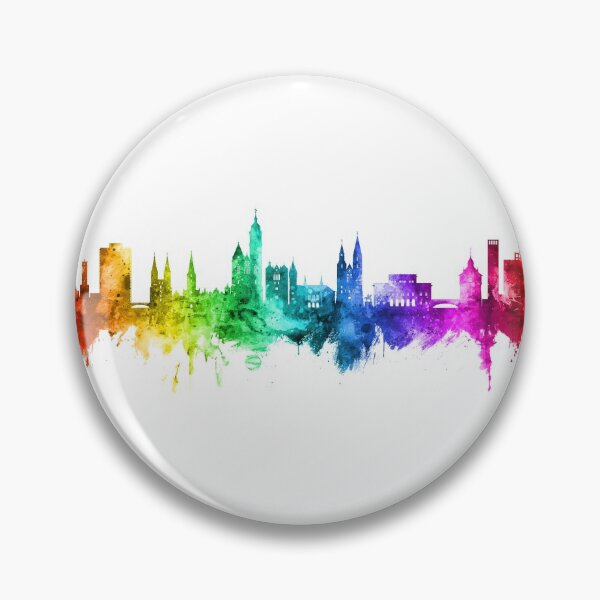 Item preview, Braunschweig Germany Skyline designed and sold by ArtPrints.