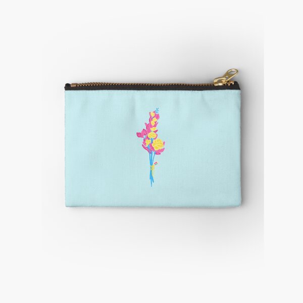 Item preview, Pansexual flag colored flowers designed and sold by rainbowdaisies.