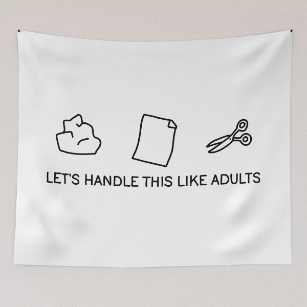 Item preview, Rock paper scissors designed and sold by ValentinaHramov.