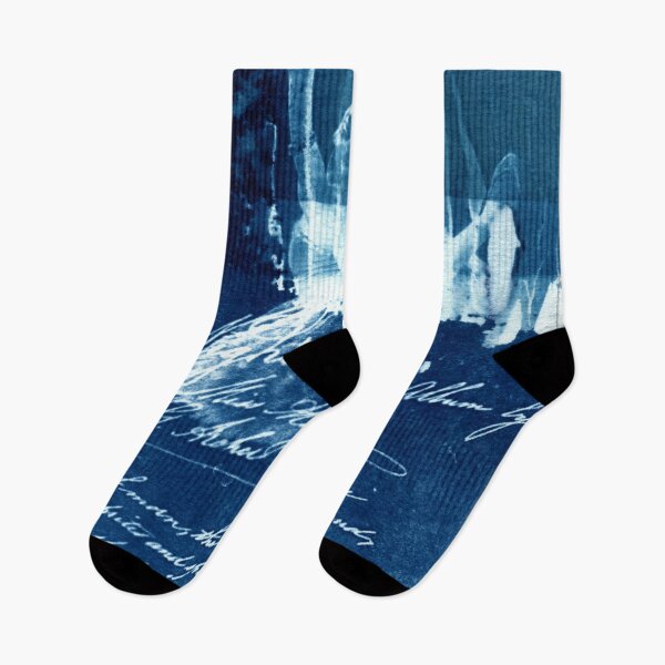 Item preview,  Ballerina 6 blue ballerina vintage style Cyanotype collage designed and sold by KasparekFineArt.