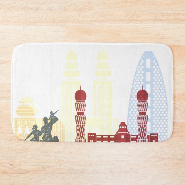 Item preview, Dakar skyline poster  designed and sold by paulrommer.