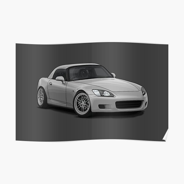 AA412 Photo Picture Poster Print Art A0 to A4 CAR POSTER HONDA S2000 RUN 