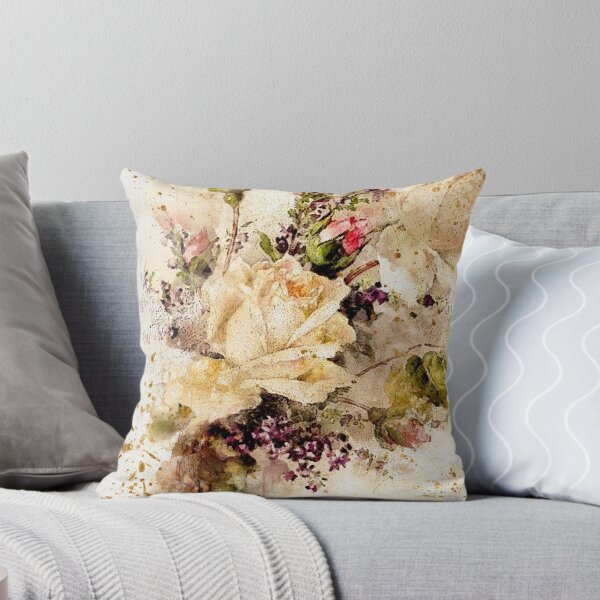 Item preview, Floral Flower Ivory Roses Pattern For Women And Girls designed and sold by Poshtart.