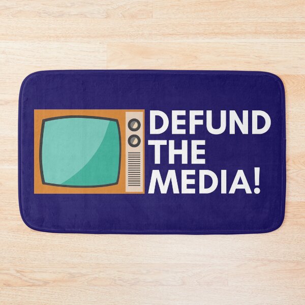Item preview, Defund the media designed and sold by Zaibo.