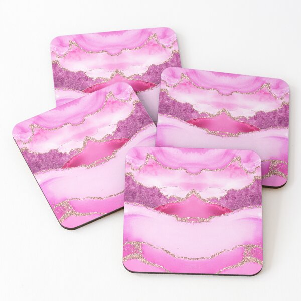 Item preview, Pink Glamour Glitter Mermaid Faux Marble designed and sold by MysticMarble.