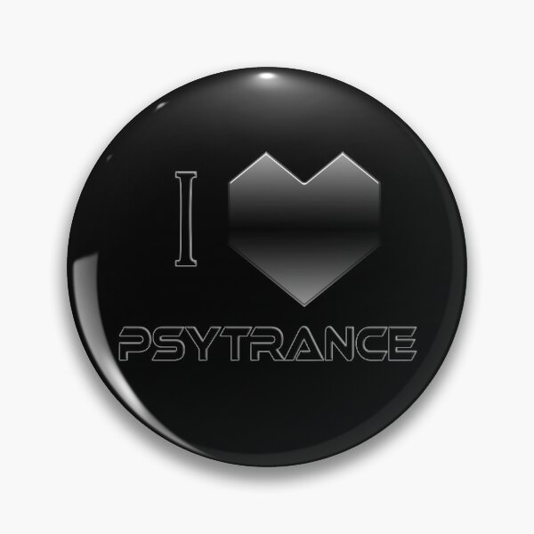 Item preview, I Love Psytrance - Black - Grey designed and sold by NoMatterLab.