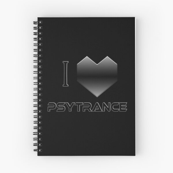 Item preview, I Love Psytrance - Black - Grey designed and sold by NoMatterLab.