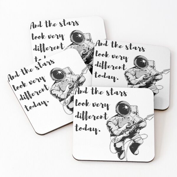 Item preview, Space Oddity Astronaut Guitarist Artwork designed and sold by GuitarToneDaily.