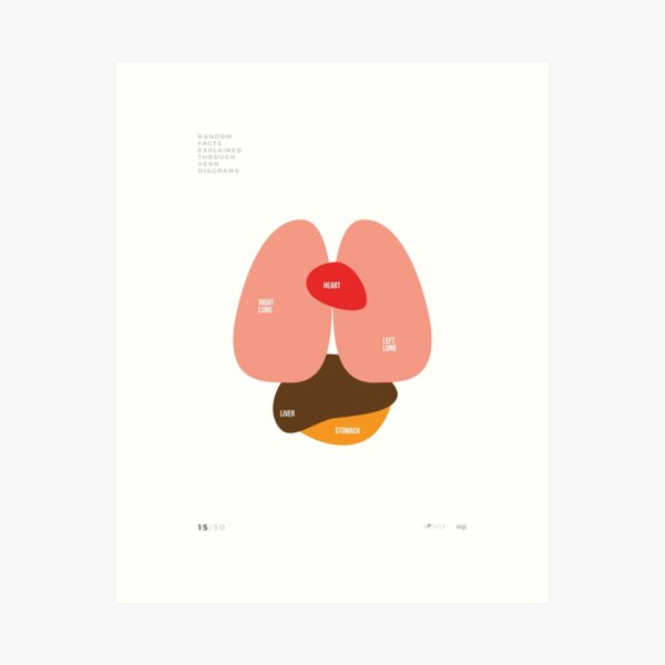 VENN'D - 15/30 Art Print