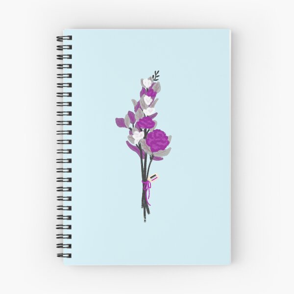 Item preview, Asexual flag colored flowers designed and sold by rainbowdaisies.