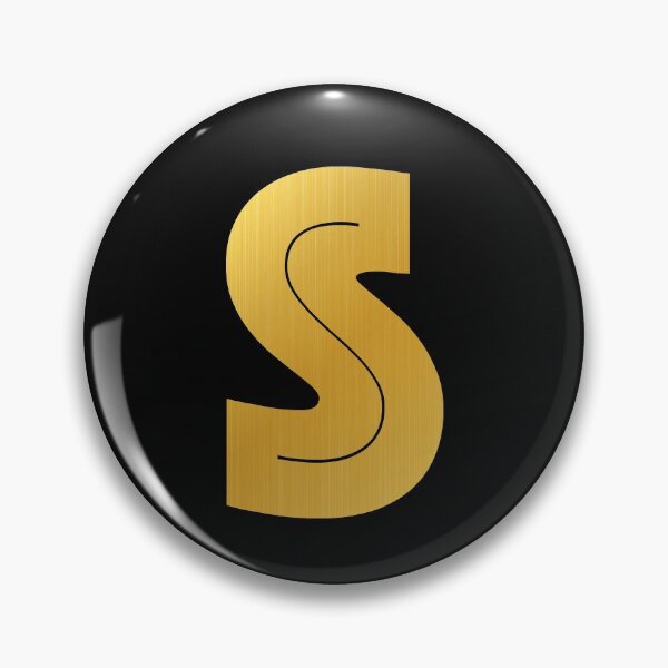 Item preview, S letter - Golden Initials serie designed and sold by To-the-T.