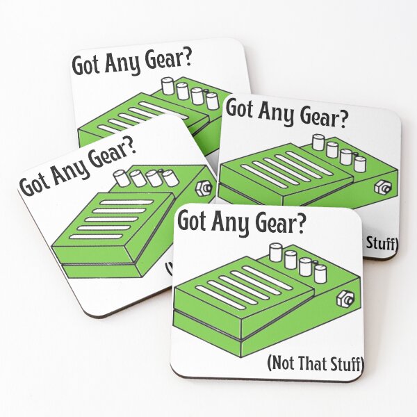 Item preview, Guitar Pedal and Gear Joke Design designed and sold by GuitarToneDaily.