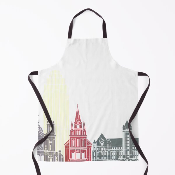 Item preview, Minneapolis V2 skyline poster designed and sold by paulrommer.