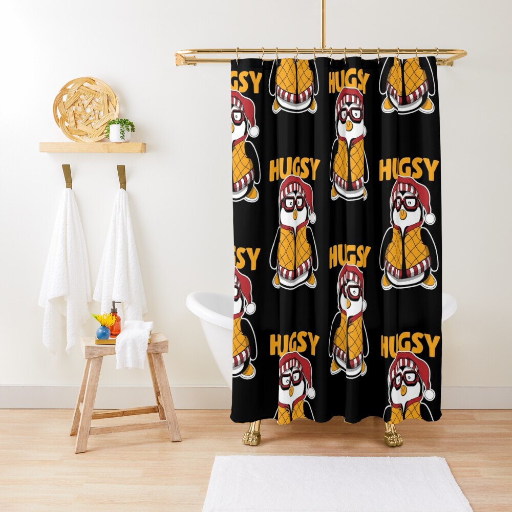 Hello Kitty Halloween Shower Curtain & Shower Curtain Hooks with Orange  Bow NWT