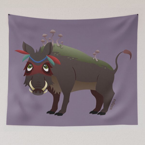 Item preview, Wild Boar designed and sold by wildgica.