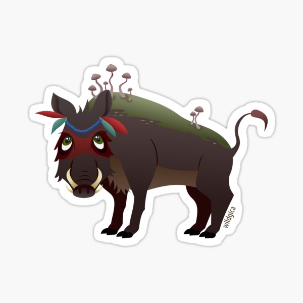 Wild Boar Sticker