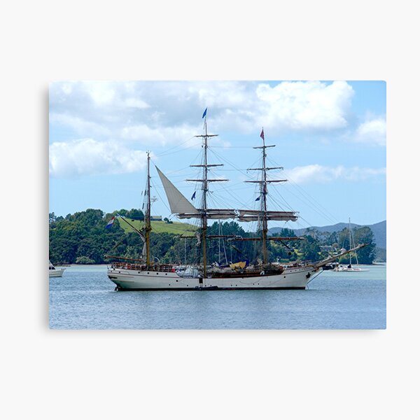Europa at Opua, Bay of Islands, New Zealand........! Canvas Print