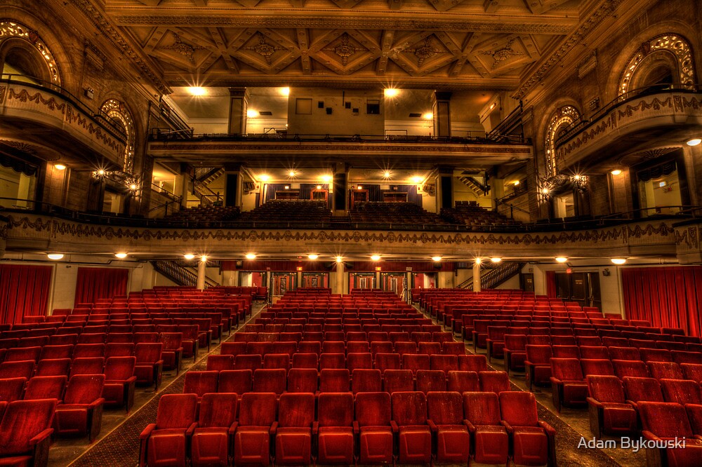 "The Studebaker Theatre" by Adam Bykowski Redbubble