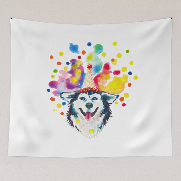 Item preview, Happy husky designed and sold by AgniArt.