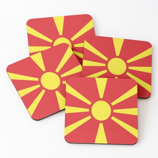 Item preview, Macedonia north flag designed and sold by P-I-R.