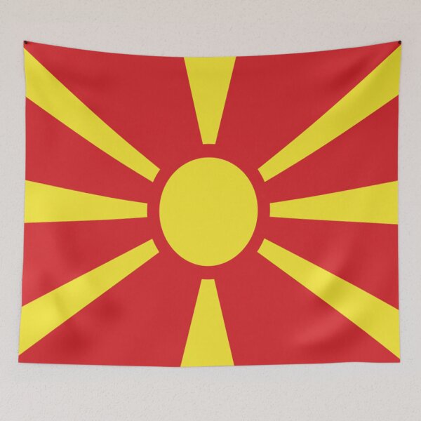 Item preview, Macedonia north flag designed and sold by P-I-R.