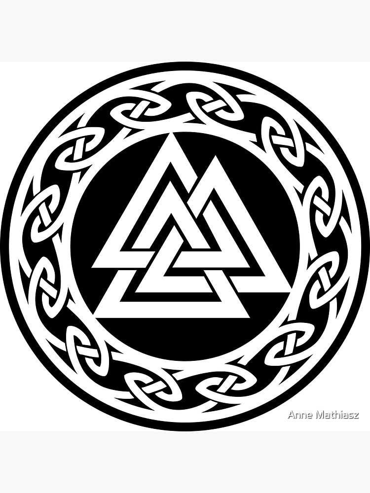 "Valknut, Keltische Knoten, Odin, Wotan, Symbol, Nordische Mythologie