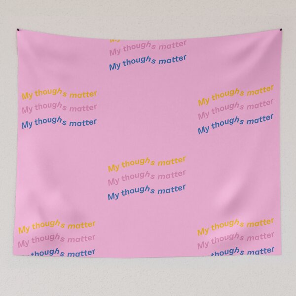 Item preview, My thoughts matter designed and sold by 1604techni.