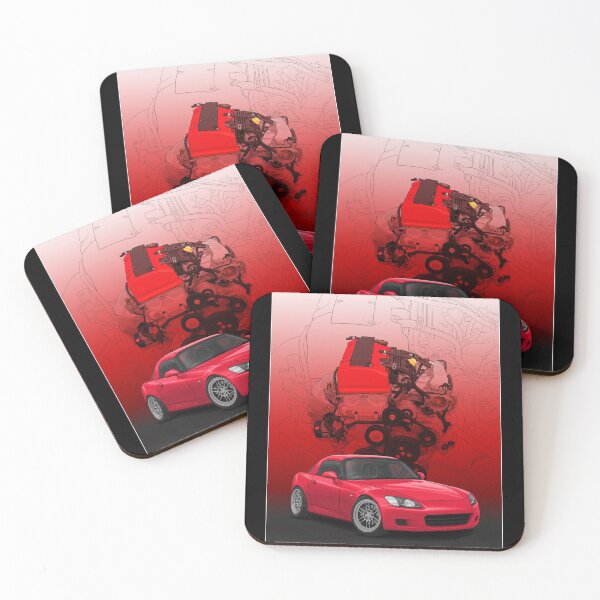 Item preview, S2000 AP1 with F20c background (Red) designed and sold by ArtyMotive.