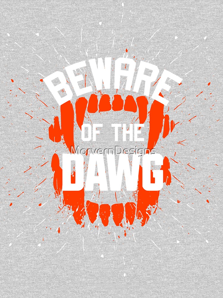 Cleveland Browns - Beware of the Dawg Kids T-Shirt for Sale by  MorvernDesigns