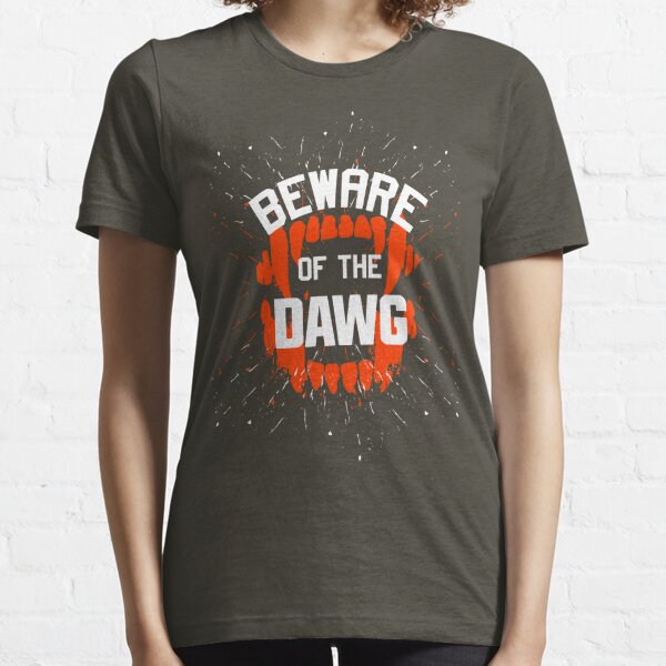 Cleveland Browns Beware Dawg Pound Logo 2022 T-Shirt