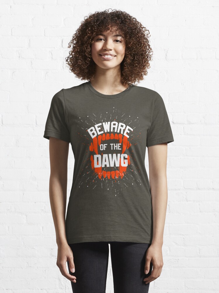 Cleveland Browns - Beware of the Dawg Kids T-Shirt for Sale by  MorvernDesigns