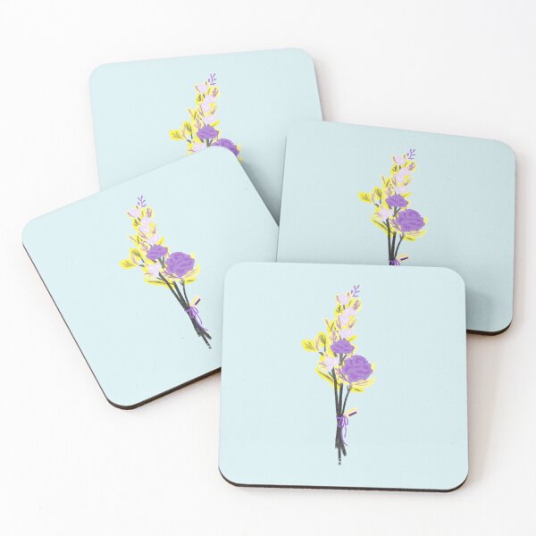 Item preview, Nonbinary flag colored flowers designed and sold by rainbowdaisies.