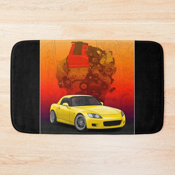 Item preview, S2000 AP1 with F20c background (Yellow) designed and sold by ArtyMotive.