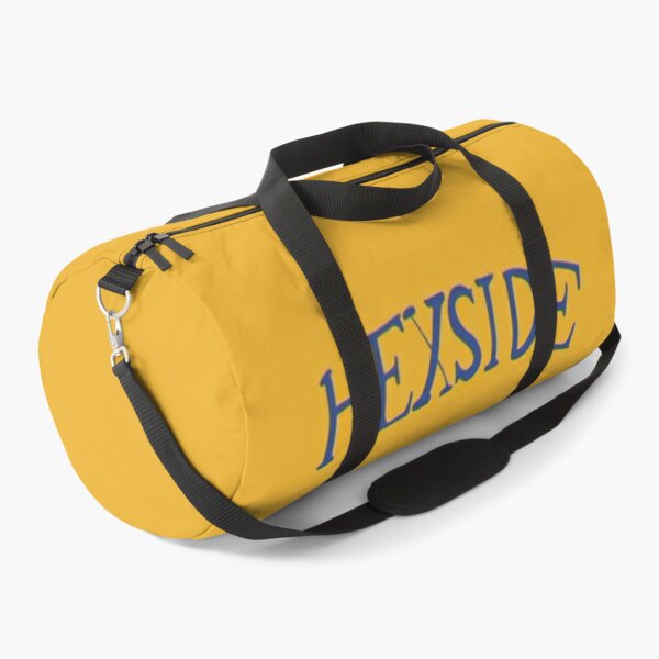 The Owl House - Hexside School Logo (Blue and Yellow) Duffle Bag