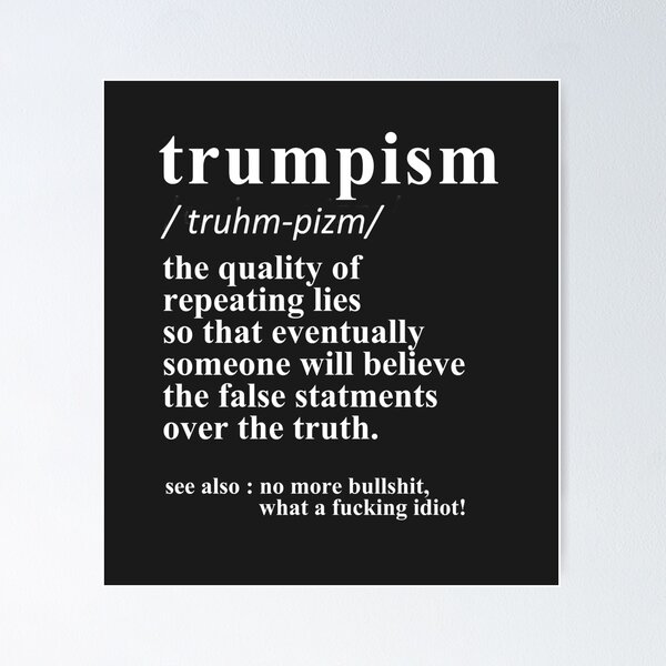 Item preview, Anti-Trump - Trumpism Definition designed and sold by REApparelCo.