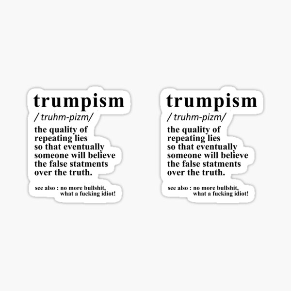 Item preview, Anti-Trump - Trumpism Definition designed and sold by REApparelCo.