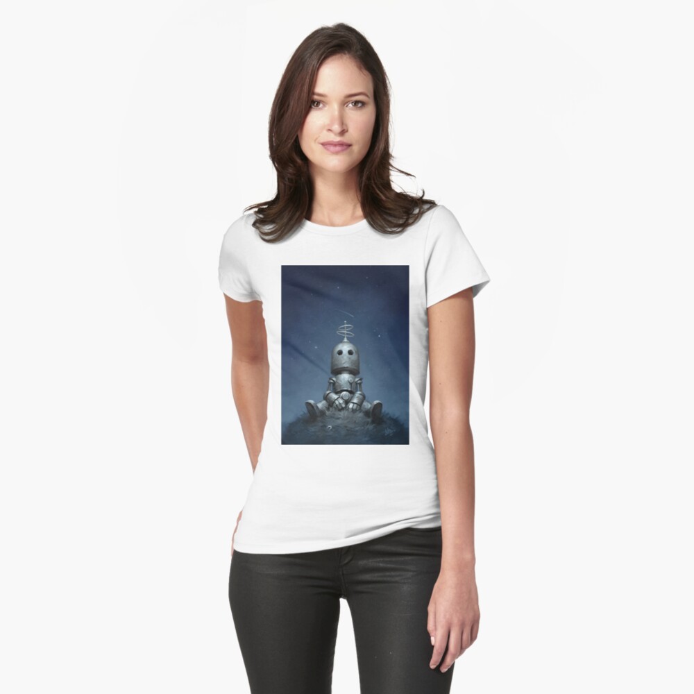 Item preview, Fitted T-Shirt designed and sold by MattDixonArt.