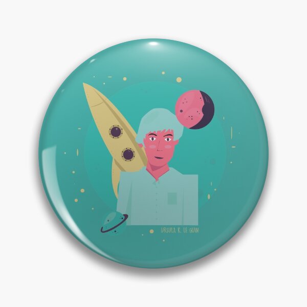 Item preview, Ursula K. Le Guin Illustration designed and sold by aliciamacias.