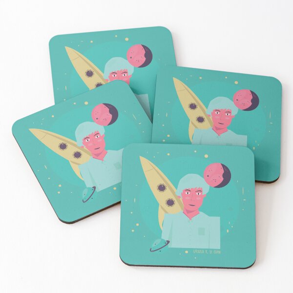 Item preview, Ursula K. Le Guin Illustration designed and sold by aliciamacias.